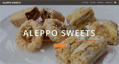 Desktop Screenshot of alepposweets.com